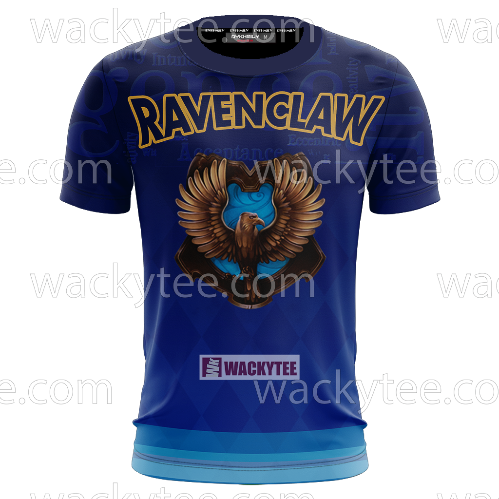 Ravenclaw The Doors Of Wisdom Are Never Shut New Unisex 3D T-shirt