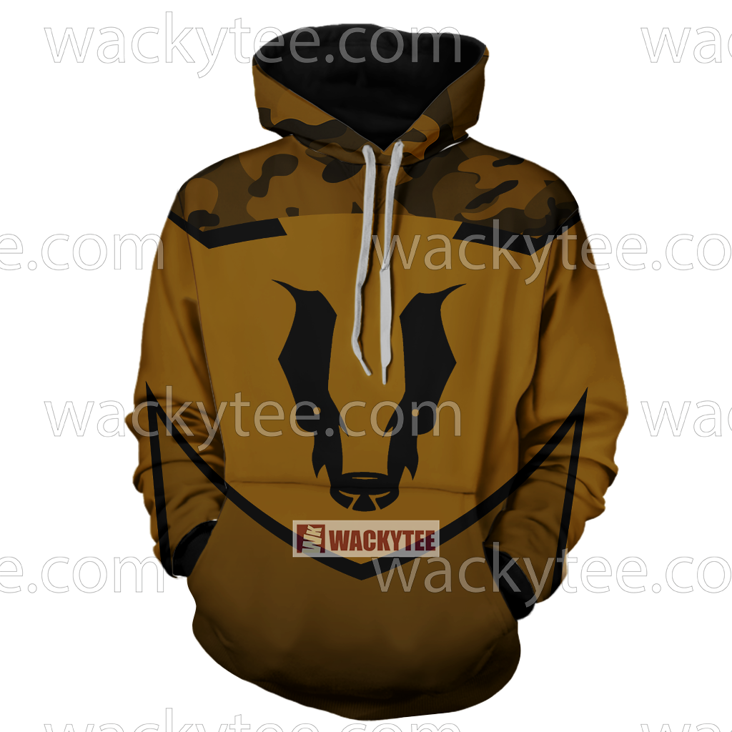 Hufflepuff My Honor Is My Loyalty Harry Potter 3D Hoodie