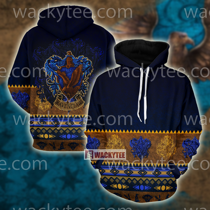Wise Like A Ravenclaw Harry Potter Wacky Style 3D Hoodie