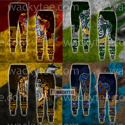 Brave Like A Gryffindor Harry Potter Wacky Style Jogging Pants