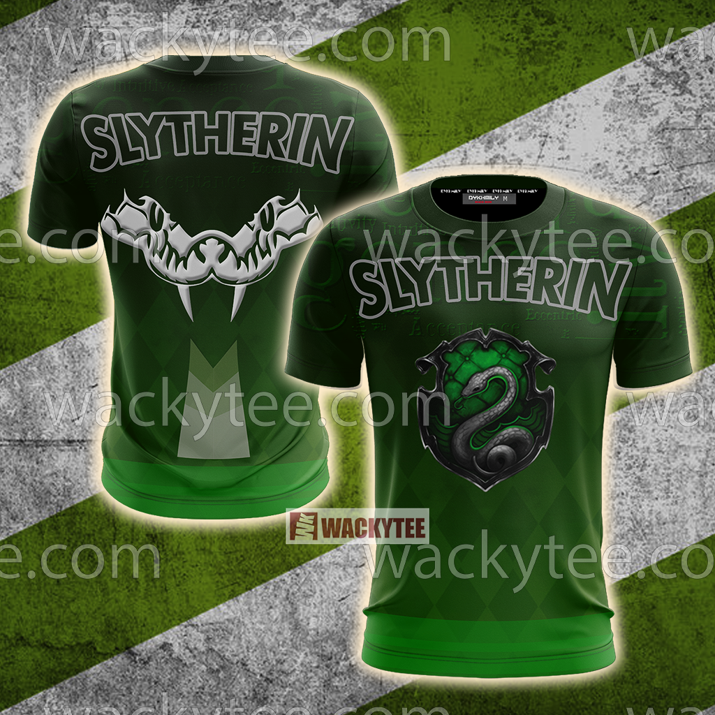 Slytherin The Results Validate The Deep New Unisex 3D T-shirt
