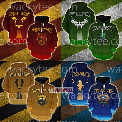 Ravenclaw The Doors Of Wisdom Are Never Shut New 3D Hoodie