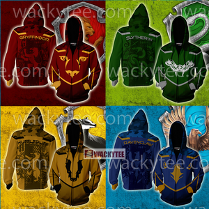 Slytherin The Results Validate The Deep Harry Potter Zip Up Hoodie