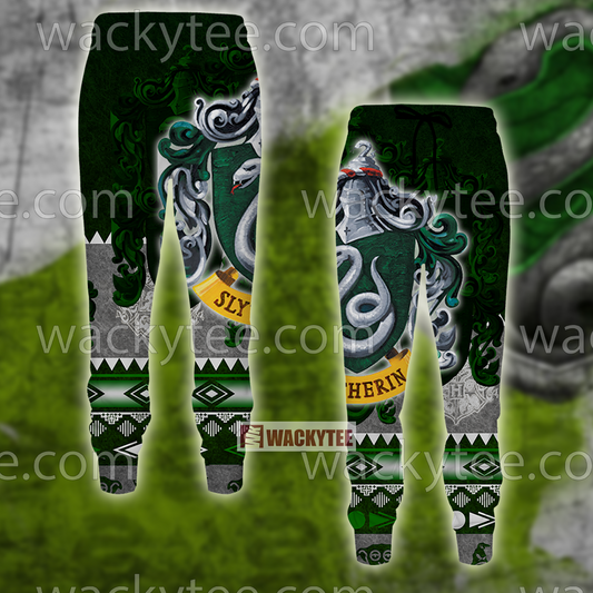 Cunning Like A Slytherin Harry Potter Wacky Style Jogging Pants