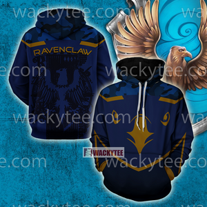 Ravenclaw The Doors Of Wisdom Are Never Shut Harry Potter 3D Hoodie