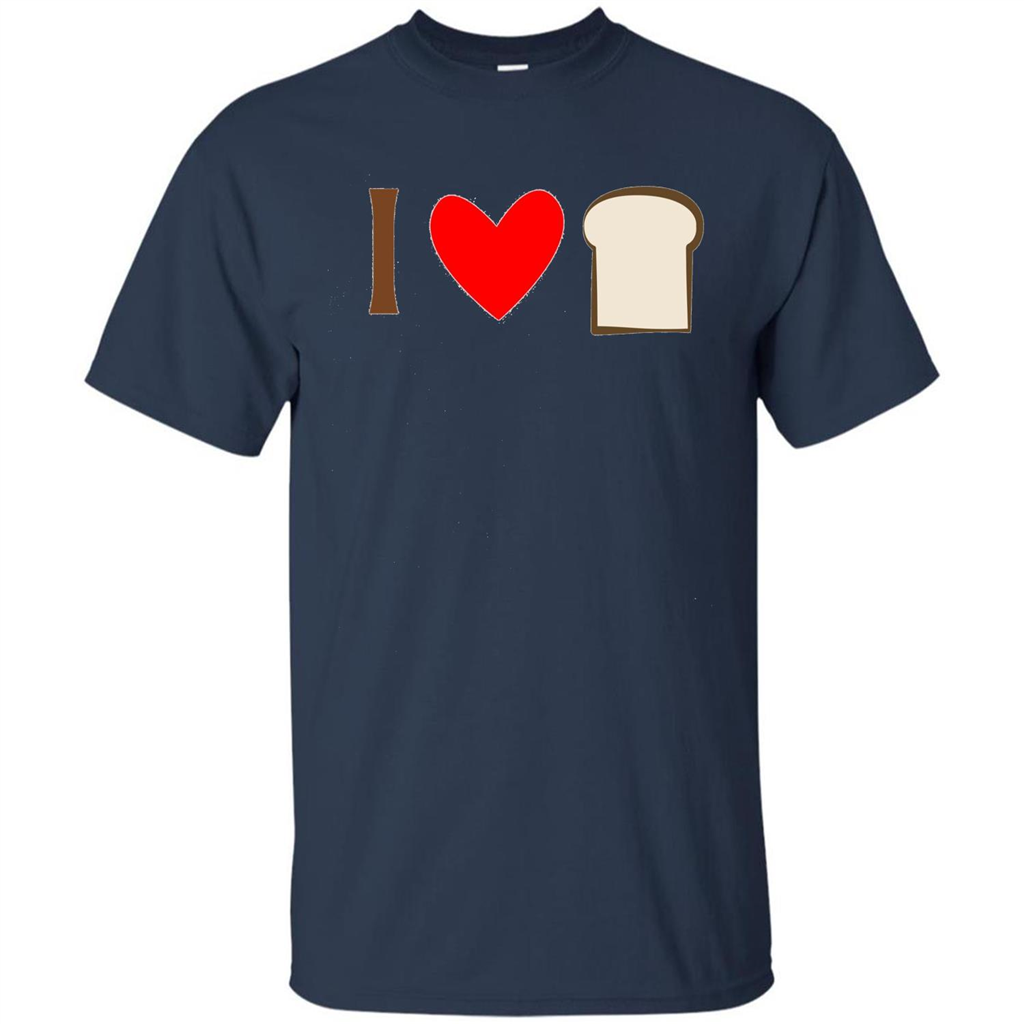 I Love White Bread T-shirt Navy