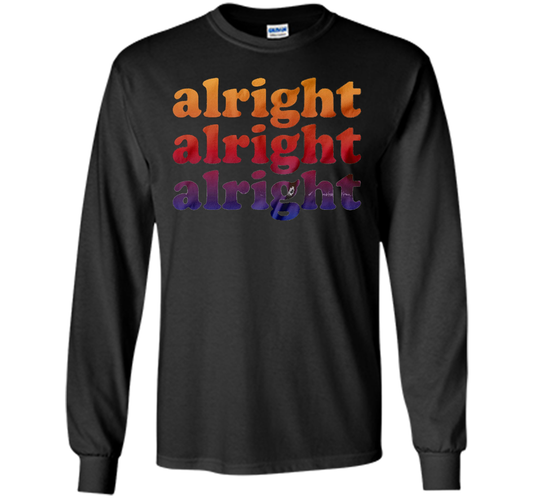 Alright Alright Alright T-shirt Royal