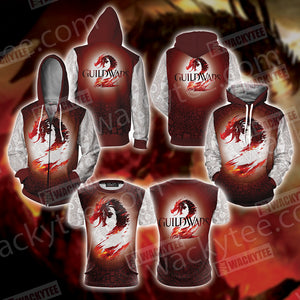 Guild Wars Unisex Zip Up Hoodie Jacket