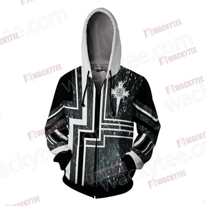 D.Gray Man - Black Order Unisex Zip Up Hoodie Jacket