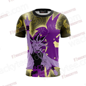 Yu Gi Oh! Yugi Muto And Dark Magician Unisex 3D T-shirt