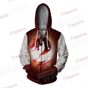 Guild Wars Unisex Zip Up Hoodie Jacket