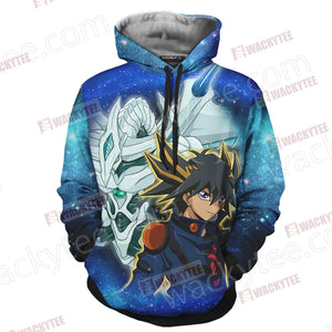 Yu-Gi-Oh! Yusei Fudo and Stardust Dragon New Version 3D Hoodie