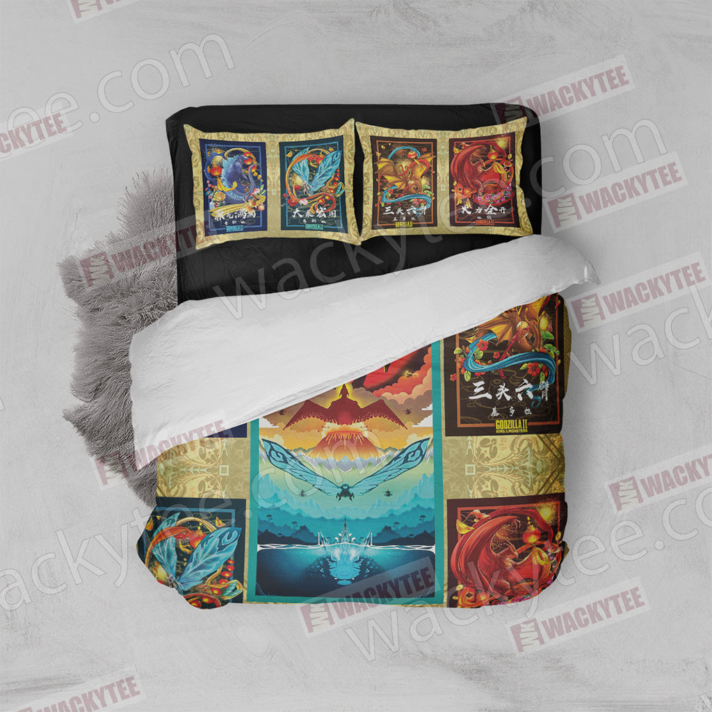 Godzilla : King of The Monsters Bed Set