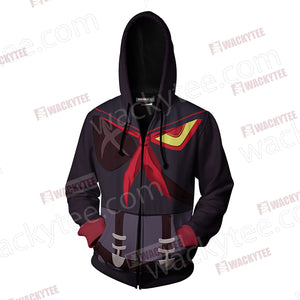 Kill la Kill Matoi Ryuko Cosplay Zip Up Hoodie Jacket