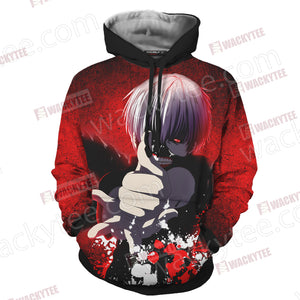 Tokyo Ghoul Kaneki Ken New Unisex 3D Hoodie