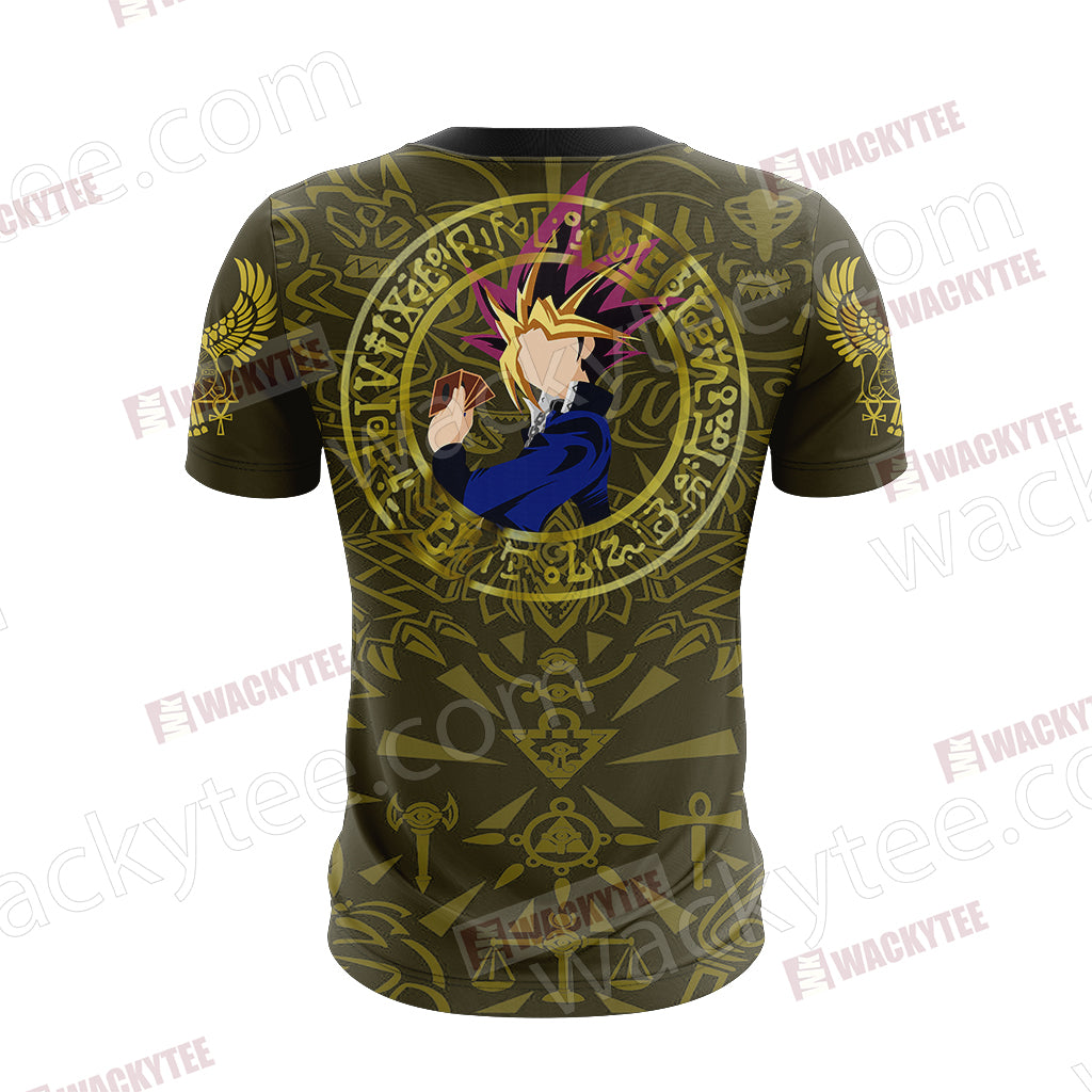 Yu Gi Oh! Yugi Muto And Dark Magician Unisex 3D T-shirt