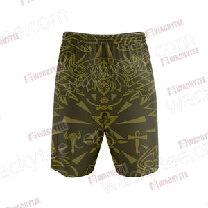 Yu Gi Oh! Yugi Muto And Dark Magician Unisex 3D Beach Shorts