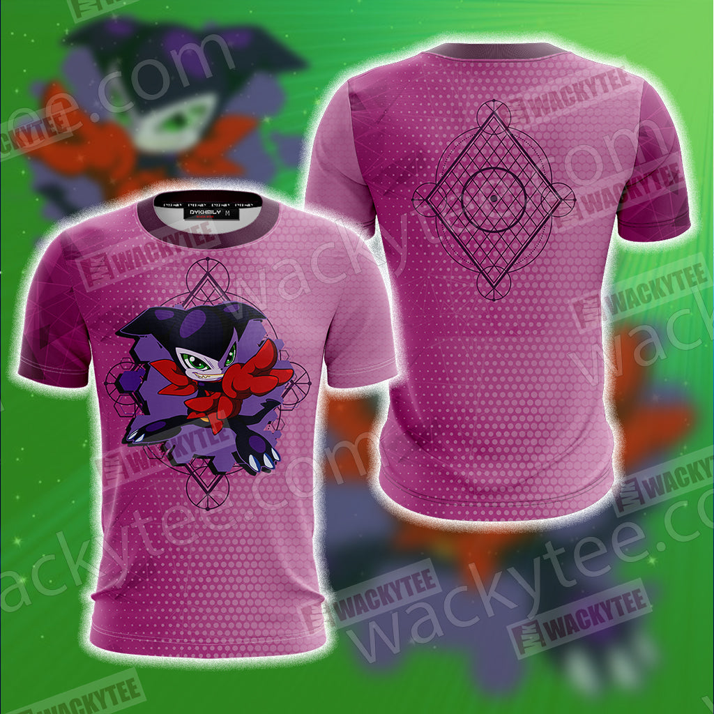 Digimon Impmon Chibi Unisex 3D T-shirt T-shirt