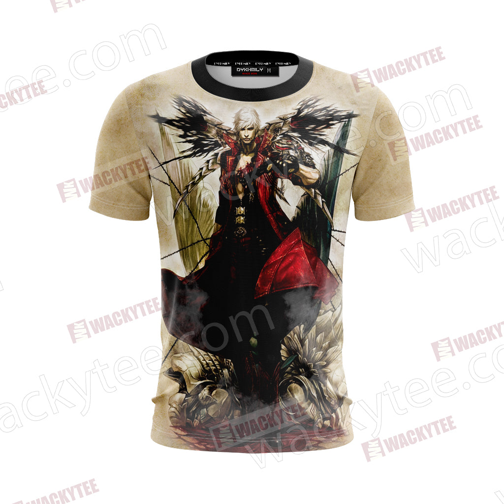 Devil Cry Man Dante Video Game Unisex 3D T-shirt