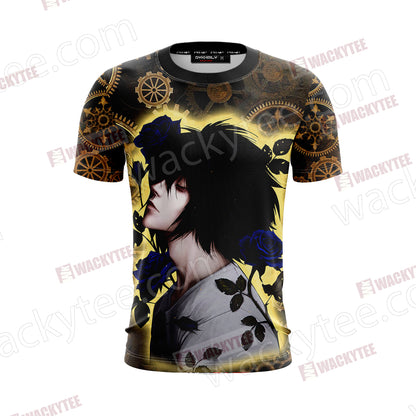Death Note L Unisex 3D T-shirt