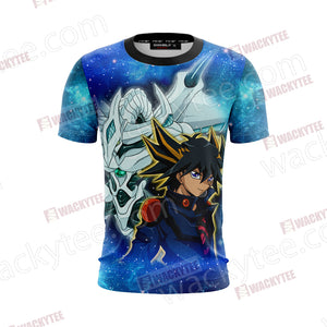 Yu-Gi-Oh! Yusei Fudo and Stardust Dragon New Version 3D T-shirt