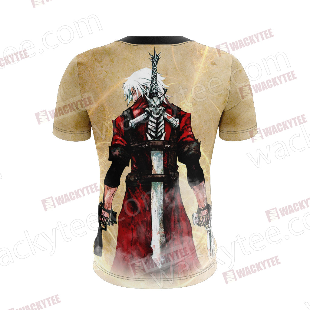 Devil Cry Man Dante Video Game Unisex 3D T-shirt