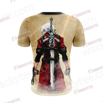 Devil Cry Man Dante Video Game Unisex 3D T-shirt