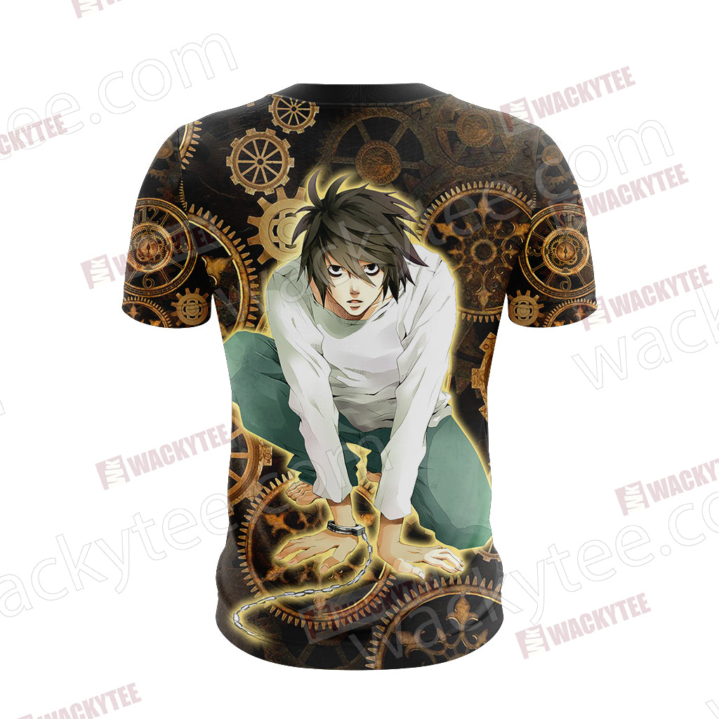 Death Note L Unisex 3D T-shirt