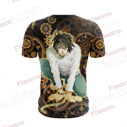 Death Note L Unisex 3D T-shirt