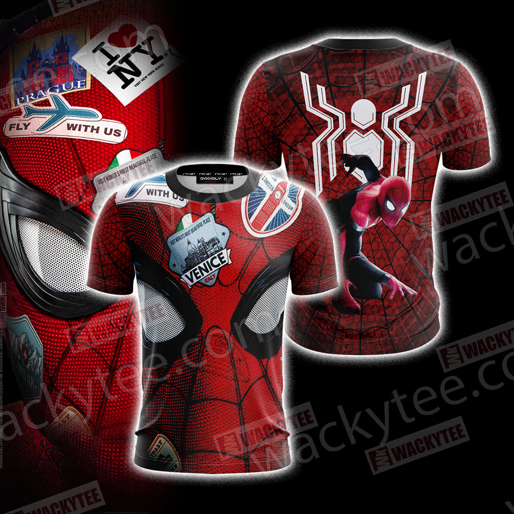 Spider-Man: Far From Home 2019 New Style Unisex 3D T-shirt T-shirt