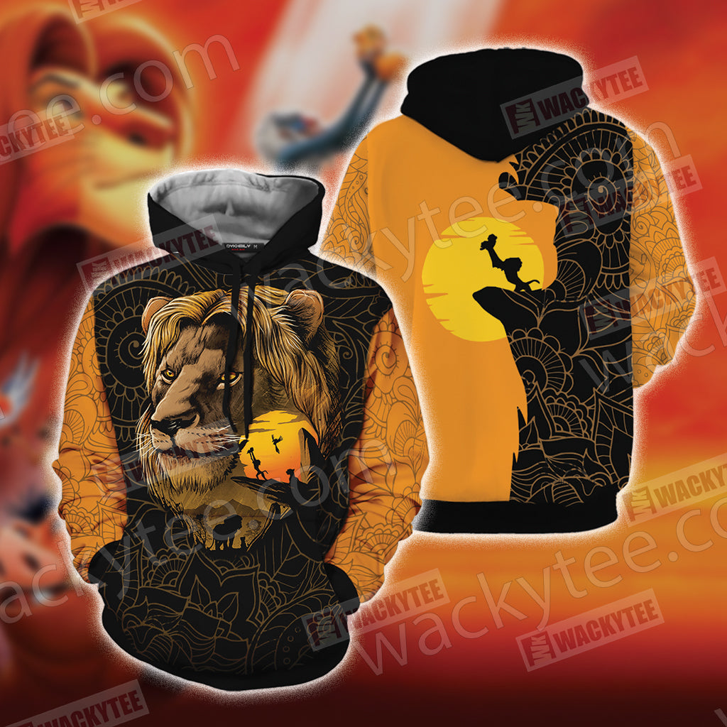 The Lion King - King of the Jungle Unisex 3D Hoodie