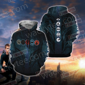 Divergent Unisex 3D Hoodie