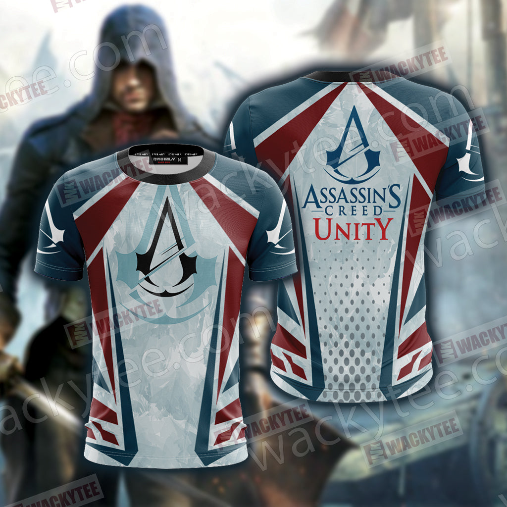 Assassin's Creed Unity Unisex 3D T-shirt