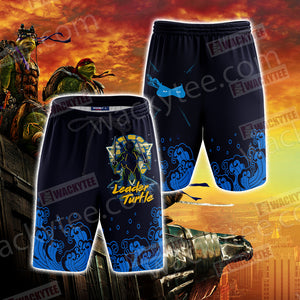 Teenage Mutant Ninja Turtles - Leonardo Leader Turtle Beach Shorts