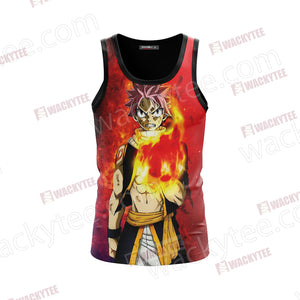 Fairy Tail: Natsu Dragneel New Version Unisex 3D Tank Top