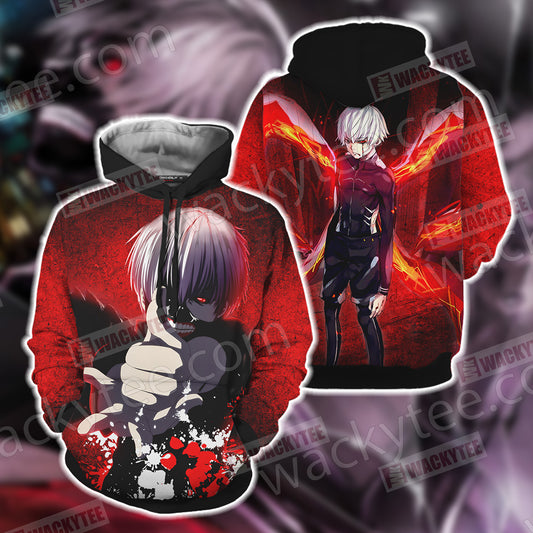 Tokyo Ghoul Kaneki Ken New Unisex 3D Hoodie