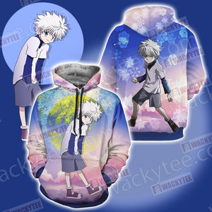 Hunter x Hunter Zoldyck Killua Unisex 3D Hoodie