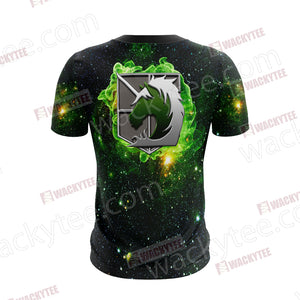 Attack On Titan Military Police For His Majesty The King Unisex 3D T-shirt