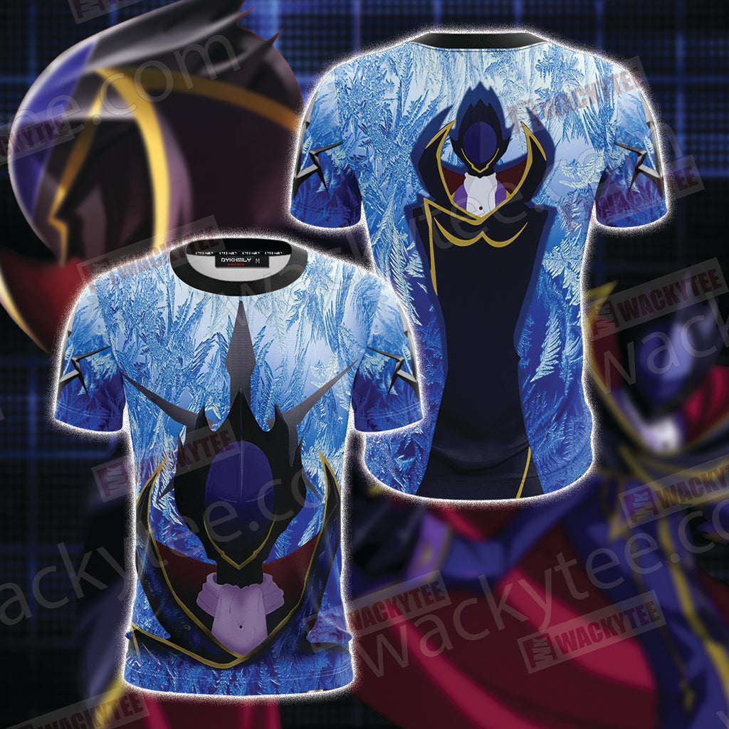 Code Geass - Zero Unisex 3D T-shirt