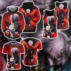 Tokyo Ghoul Kaneki Ken New Unisex 3D Hoodie