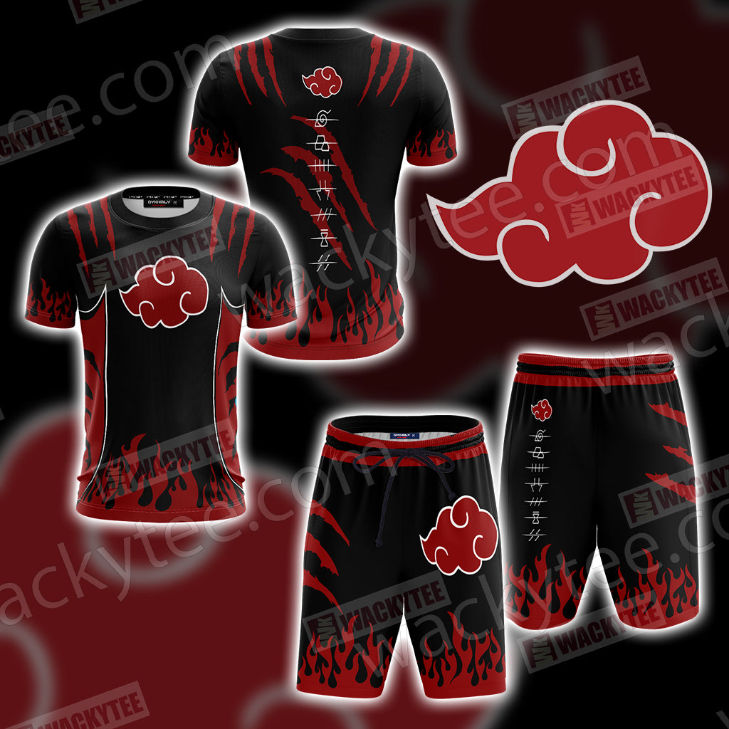 Naruto - Akatsuki New Unisex 3D T-shirt