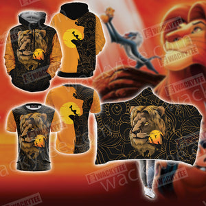 The Lion King - King of the Jungle 3D Hooded Blanket