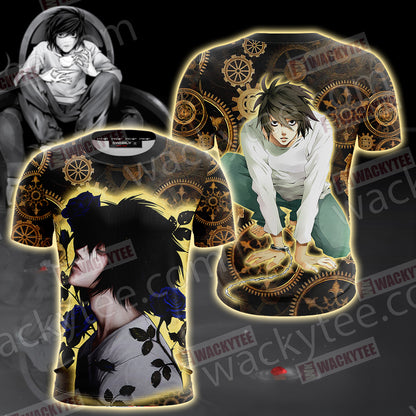 Death Note L Unisex 3D T-shirt T-shirt