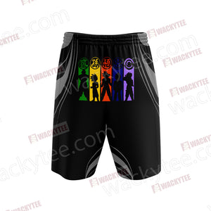 Dragon Ball Super Unisex 3D Beach Shorts