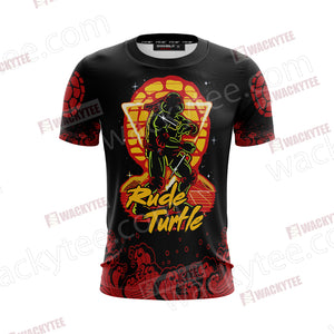 Teenage Mutant Ninja Turtles - Raphael Rude Turtle Unisex 3D T-shirt