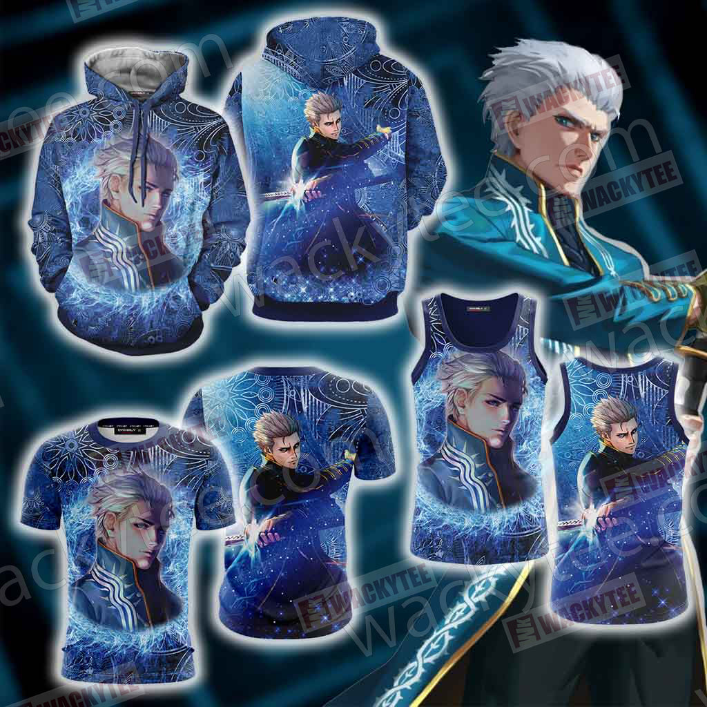 Devil May Cry - Vergil Unisex 3D Tank Top