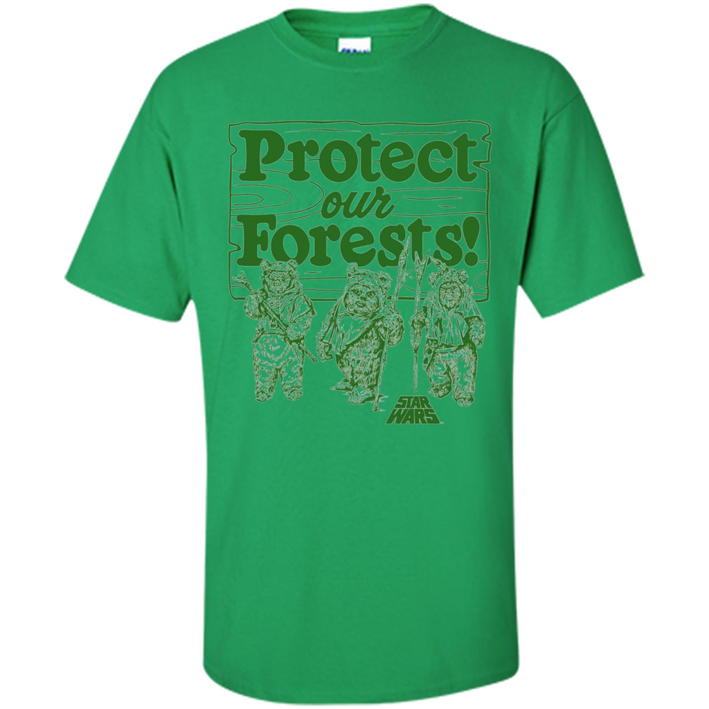 Movies T-shirt Protect Our Forests T-Shirt Irish Green