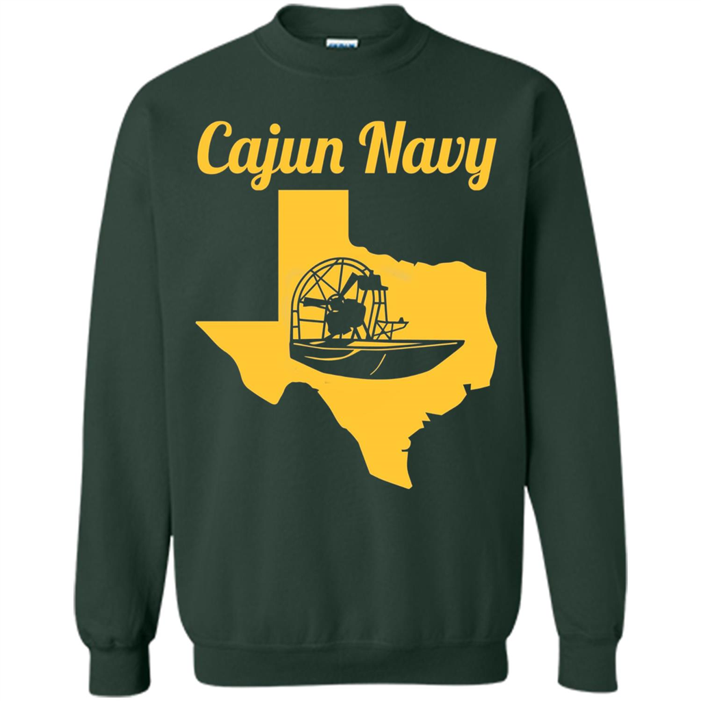 Cajun Navy T-shirt Texas Strong T-shirt Forest Green
