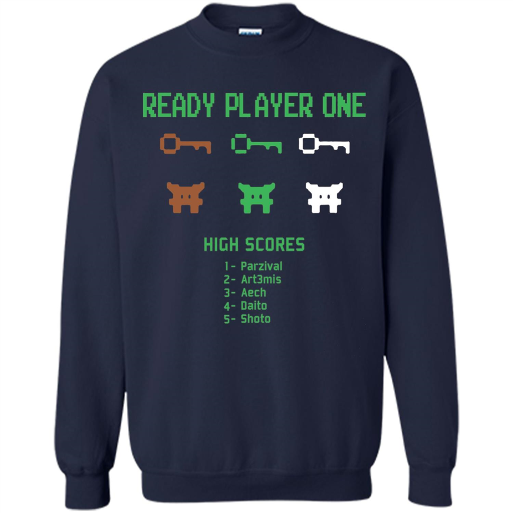 Video Games Ready Play One T-shirt Navy