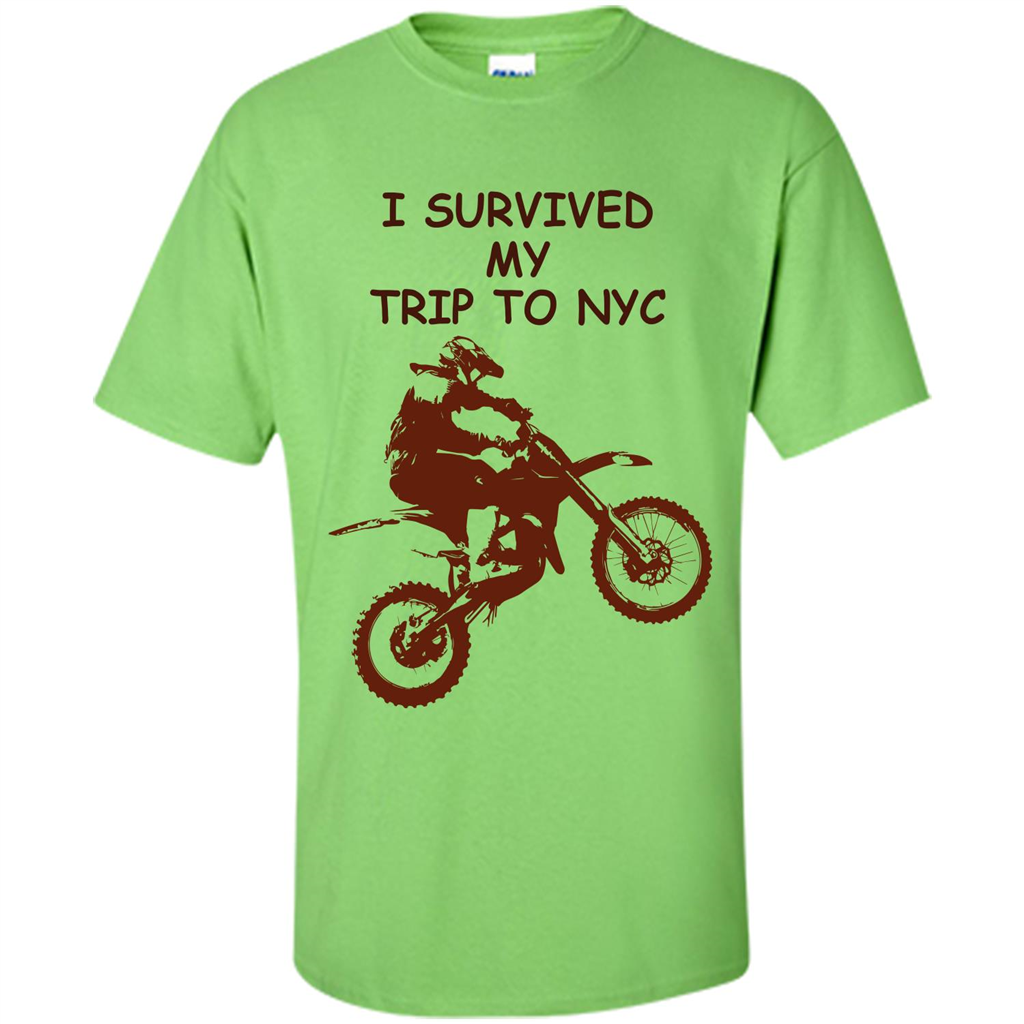 I Survived My Trip To NYC T-shirt Lime